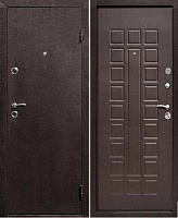 Двері вхідні Tarimus Варшава Венге (860х2050 R) RAL 8019 / венге 2050х860 мм праві
