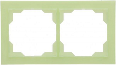 Рамка двухместная ABB NEO универсальная светло-зеленый 3901M-A00120 42