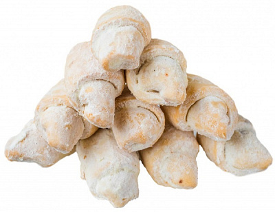 Печенье КД ВАЦАК Рогалик с абрикосовой начинкой 300 г 