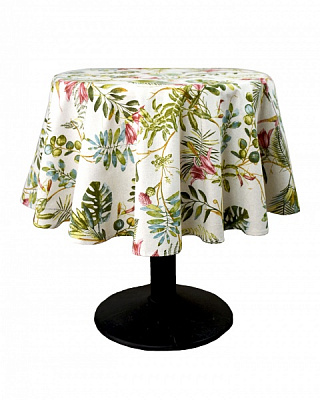 Скатерть Villa d136 бежевый с рисунком Прованс 