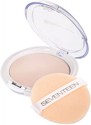 Пудра для обличчя Seventeen Natural Silky Transparent Compact Powder №1 Ivory 10 г