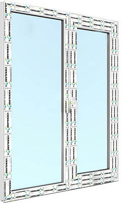 Вікно поворотно-відкидне VIKNALAND В 70 1200x1400 мм праве 5 камер