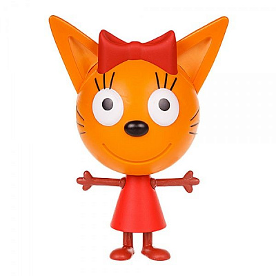 Фигурка коллекционная Три кота Карамелька со звуковыми эффектами T17190 