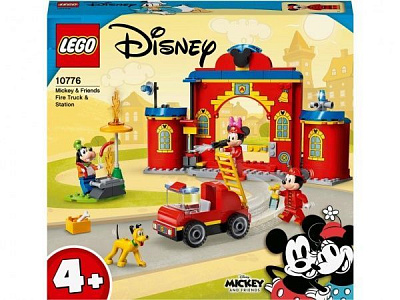 Конструктор LEGO Disney Пожарная часть и машина Микки и его друзей 10776