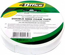 Скотч двосторонній 18 мм х 2м, 4-395 4OFFICE 4Office