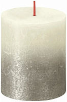 Свічка 80/68 сріблясто-білий Bolsius