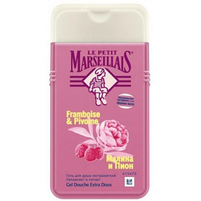 Гель для душу Marseillais Малина та піон 250 мл