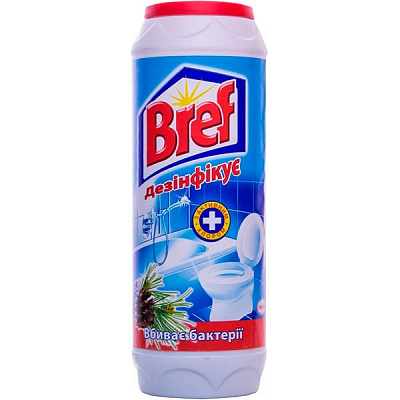 Засіб для чищення Bref Хвоя з хлором 500 г