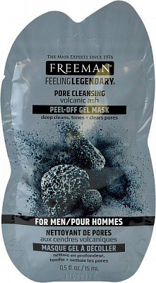 Маска для обличчя FREEMAN Feeling Legendary Вулканічний попіл 15 мл