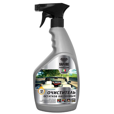 Очищувач слідів від комах Sapfire Profi Line 750 мл