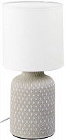 Настільна лампа декоративна Accento lighting 1x40 Вт E14 сірий ALT-T-D4208G 