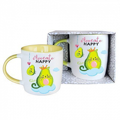 Чашка Avocato Happy 350 мл GGP