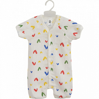 Песочник для девочки Blanka Сердечко р.68-74 бежевый 110802