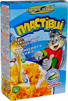 Хлопья ЗОЛОТЕ ЗЕРНО кукурузные Сказка 80 г (4820017293372) 