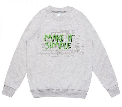 Реглан Габбі DG-19-38 р.134 сірий