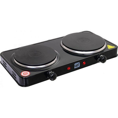 Настільна плита UP! (Underprice) UpWlI-2P-1,0/1,5-B чорний