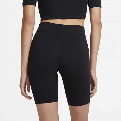 Шорти Nike W NSW ESSNTL BIKE SHORT LBR MR CZ8526-010 р. XS чорний