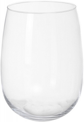 Ваза скляна 33 см прозорий