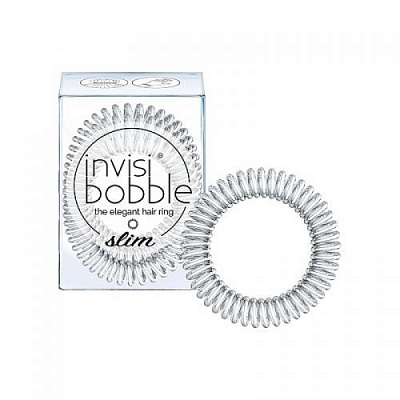 Резинка для волос Invisibobble Slim Chrome Sweet Chrome 3 шт. 