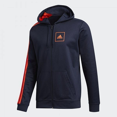 Джемпер Adidas M AAC FZ Hoodie FI4664 р. 2XL темно-синій