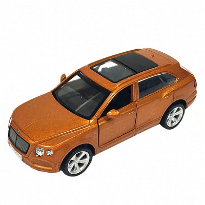 Машинка TechnoDrive 1:32 BENTLEY BENTAYGA (помаранчевий) 250266