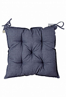 Подушка на стул Oliva синяя 40x40 La Nuit