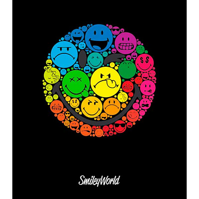 Тетрадь Smiley World 3 клетка 96 листов