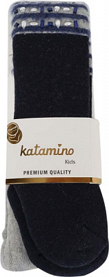 Колготки для девочек KATAMINO K35059р.119-131 темно-синий 