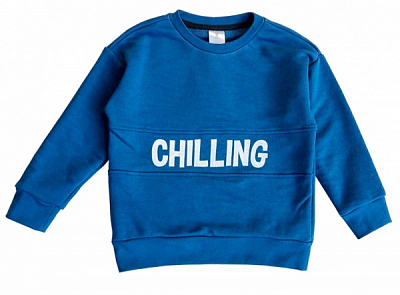 Реглан для мальчика Роза р.128 синий 221105 