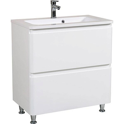 Тумба підлогова Aqua Rodos Акцент с умывальником Альфа 80