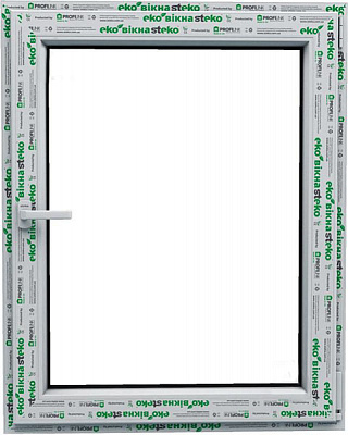 Окно поворотно-откидное Steko S300 58 500x1000 мм правое