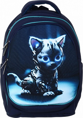 Рюкзак Nota Bene Роботы butterfly сияющий киберкотик 21 л 565/1590