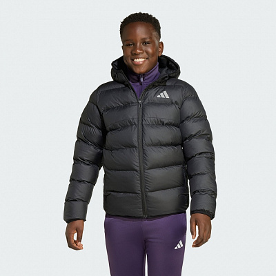Куртка детская демисезонная Adidas J SD JKT JL7430 р.12 черная