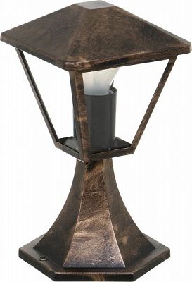 Столбик Niagara ELNX-34074-T E27 60 Вт IP44 античная латунь 