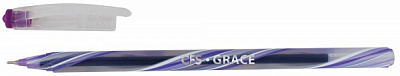 Ручка шариковая Cool For School Grace 0,6 мм в ассортименте 