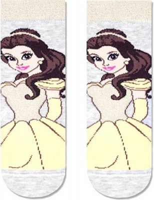 Шкарпетки дитячі Conte-Kids CK DISNEY 387 17С-138СПМ р.16 світло-сірий
