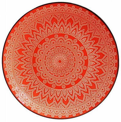 Тарелка обеденная Laces Coral 27 см Astera