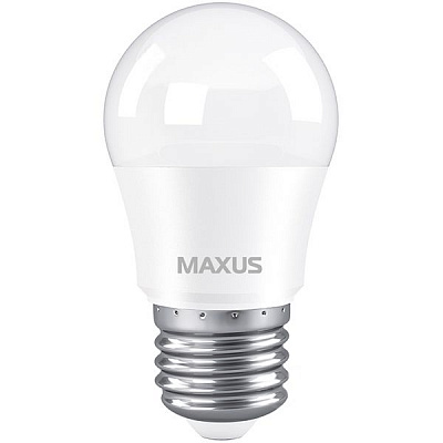 Лампа світлодіодна Maxus 5 Вт G45 матова E27 220 В 4100 К 1-LED-742