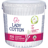 Ватные палочки Lady Cotton 200 шт