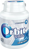 Жевательная резинка Orbit Orbit White Bottle Свежая мята 64 г 