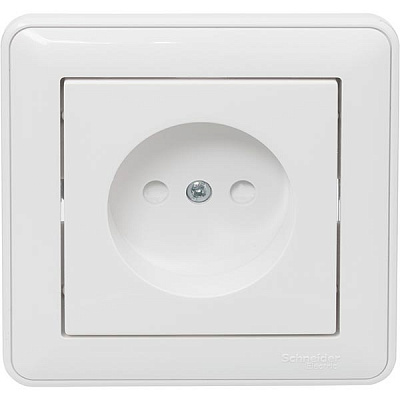 Розетка W-59 RS16-151-18 белая