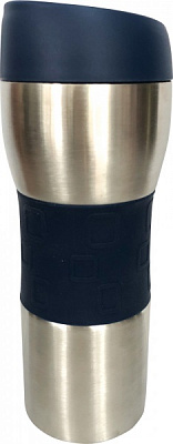 Термочашка Flora blue 400 мл Flamberg Smart Kitchen