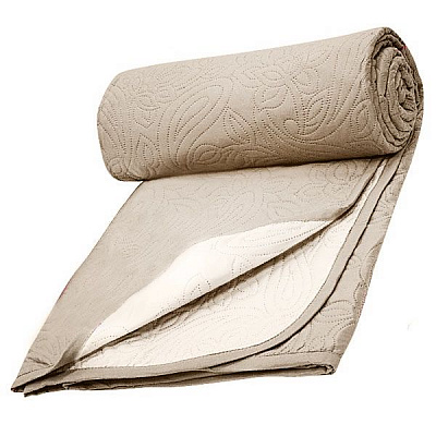 Покрывало Underprice 220x240 см бежевое