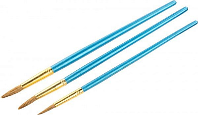 Набор кистей 3 шт. (№8, 10, 12) 80658 Centrum 