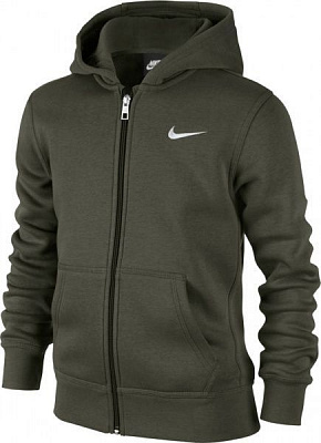 Джемпер Nike B NSW HOODIE YA76 BF FZ 619069-325 р. L зеленый