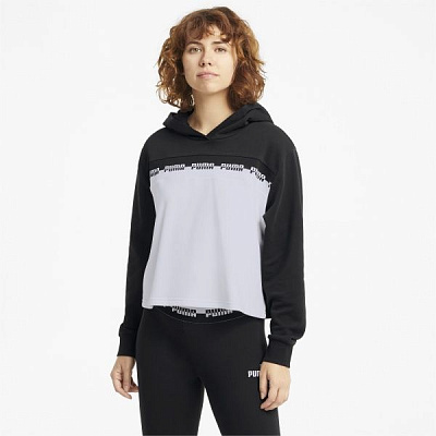 Джемпер Puma Amplified Cropped Hoodie 58590901 р. S чорний