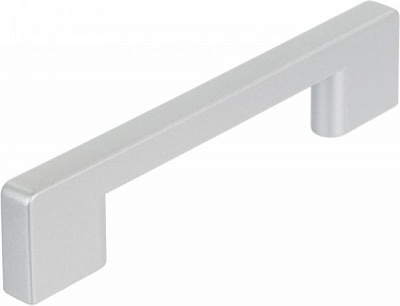 Мебельная ручка 96 мм матовый хром Poliplast 0076AV06