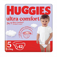 Підгузки Huggies Ultra Comfort Unisex (5) 11-25 кг 42 шт.