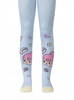 Колготки детские для девочек Conte-Kids TIP-TOP (16) 514 р.104 светло-голубой 