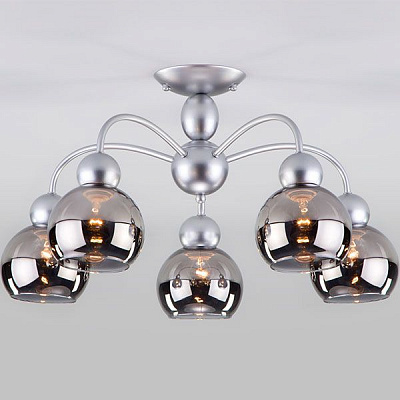 Люстра потолочная Strotskis Fabia 30148/5 5x60 Вт E14 золотистый 